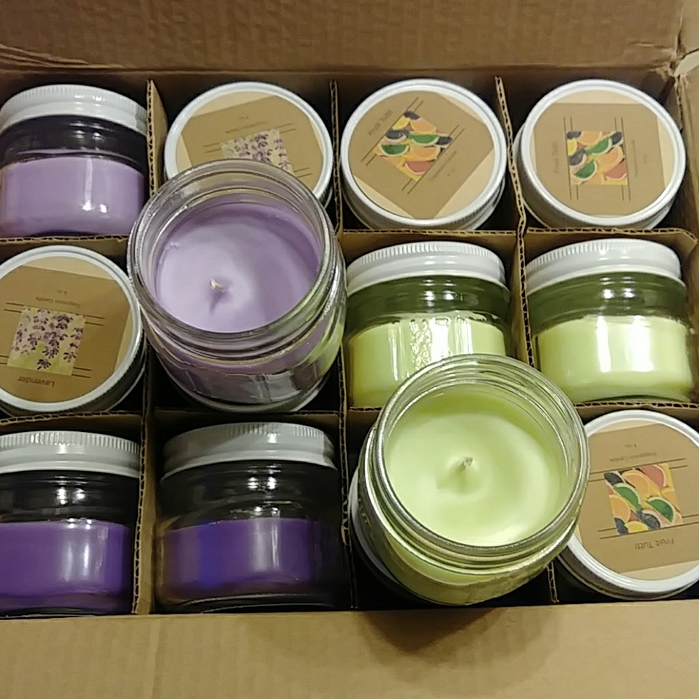 Professional homemade scented candles